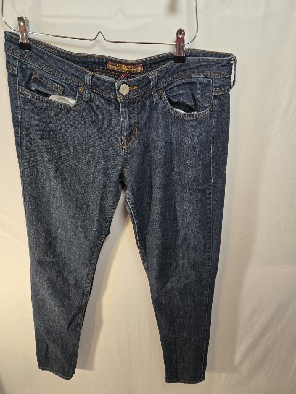 2BWU To Be With You Jeans US Juniors Size 13 Blue Denim Casual Pants Straight